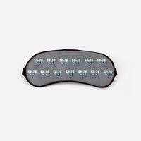 Thumbnail for Sukhoi Su-26M - Cartoon Pattern - Sleep Mask - Gray