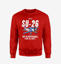 Thumbnail for Sukhoi Su-26M - Cartoon - Sweatshirt - Red