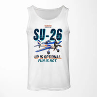 Thumbnail for Sukhoi Su-26M - Cartoon - Tank Top - White