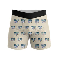 Thumbnail for Sukhoi Su-26M - Men Boxers - Cartoon Pattern - Beige
