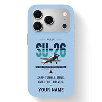 Thumbnail for Sukhoi Su-26M - Original + Name - MagSafe iPhone 17 Pro - Light Blue