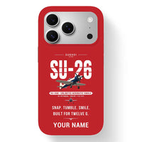 Thumbnail for Sukhoi Su-26M - Original + Name - MagSafe iPhone 17 Pro - Red