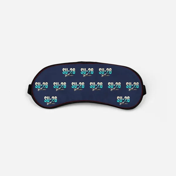 Sukhoi Su-26M - Original Pattern - Sleep Mask - Navy Blue