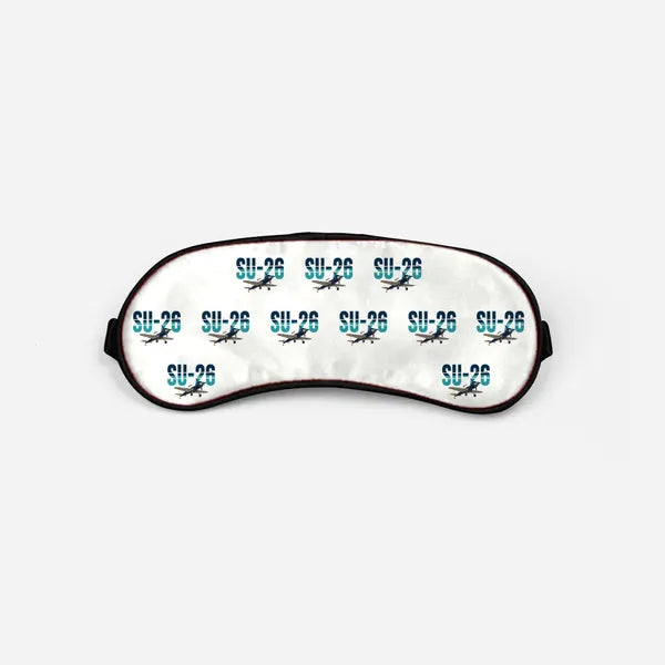 Sukhoi Su-26M - Original Pattern - Sleep Mask - White