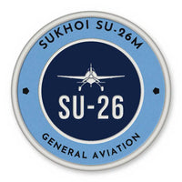 Thumbnail for Sukhoi Su-26M Patches - Circle - Sky Navy