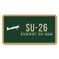 Thumbnail for Sukhoi Su-26M Patches - Rectangle - Forest Gold