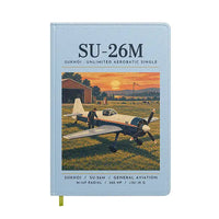 Thumbnail for Sukhoi Su-26M - Poster - Notebook - Light Blue