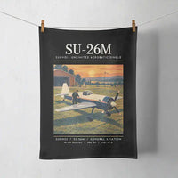 Thumbnail for Sukhoi Su-26M - Poster - Towel - Black