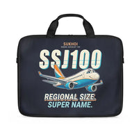 Thumbnail for Sukhoi Superjet 100 - Cartoon - Laptop Bag