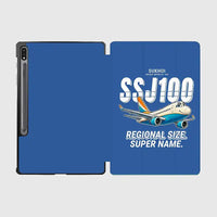 Thumbnail for Sukhoi Superjet 100 - Cartoon - Samsung Tablet - Blue