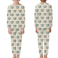Thumbnail for Sukhoi Superjet 100 - Children Pajamas - Original Pattern - Beige