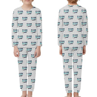 Thumbnail for Sukhoi Superjet 100 - Children Pajamas - Original Pattern - Light Gray