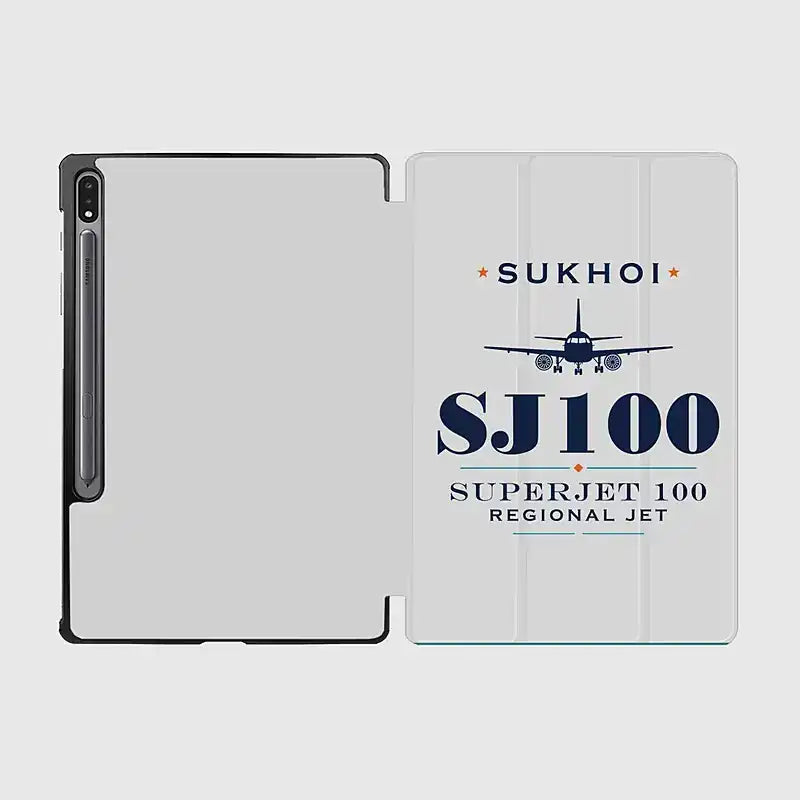 Sukhoi Superjet 100 - Heritage - Samsung Tablet - Light Gray