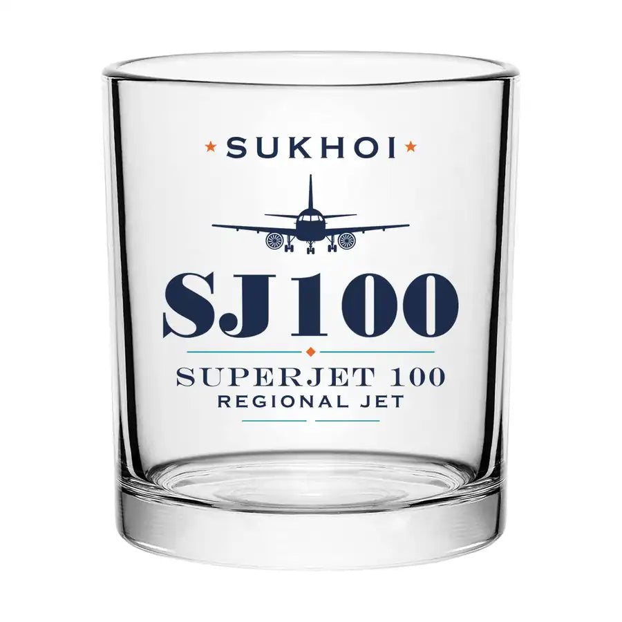 Sukhoi Superjet 100 - Heritage - Special Whiskey Glass