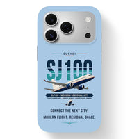 Thumbnail for Sukhoi Superjet 100 - Original - MagSafe iPhone 17 Pro - Light Blue