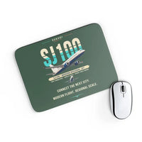 Thumbnail for Sukhoi Superjet 100 - Original - Mouse Pad - Dark Green