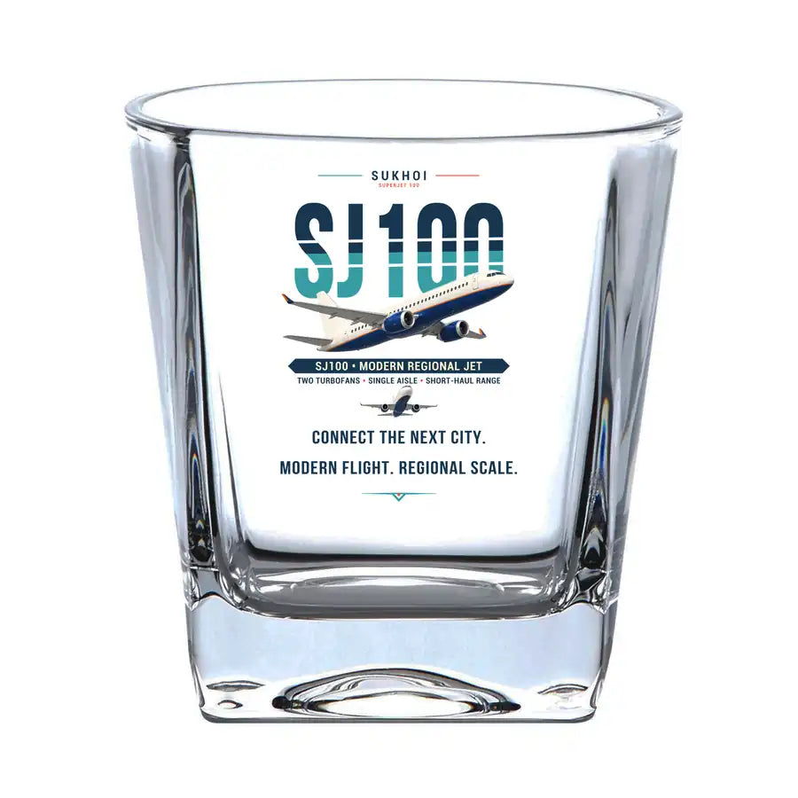 Sukhoi Superjet 100 - Original - Whiskey Glass