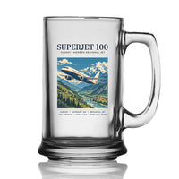 Thumbnail for Sukhoi Superjet 100 - Poster - Beer Glass with Holder
