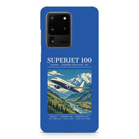 Thumbnail for Sukhoi Superjet 100 - Poster - Samsung Case - Blue