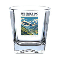 Thumbnail for Sukhoi Superjet 100 - Poster - Whiskey Glass