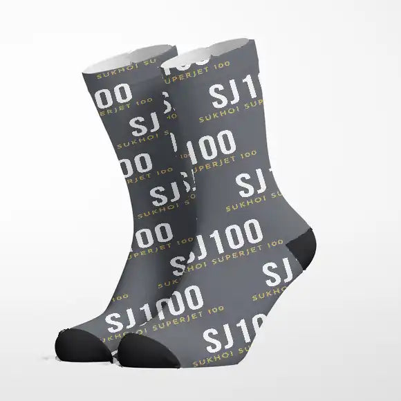 Sukhoi Superjet 100 - Socks - Grey