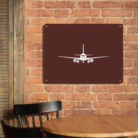 Thumbnail for Sukhoi Superjet 100 Silhouette Printed Metal Sign