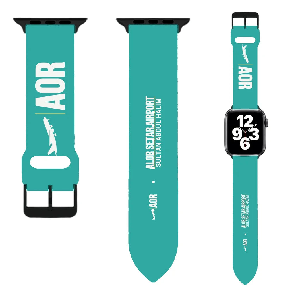 WBV6 | Sultan Abdul Halim Airport AOR | Turquoise (Metal Buckle)