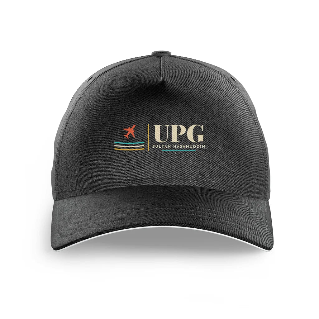 Sultan Hasanuddin Airport (UPG) printed hat - black