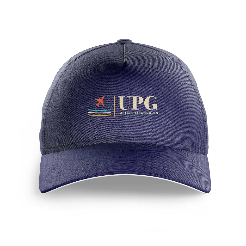 Sultan Hasanuddin Airport (UPG) printed hat - dark blue