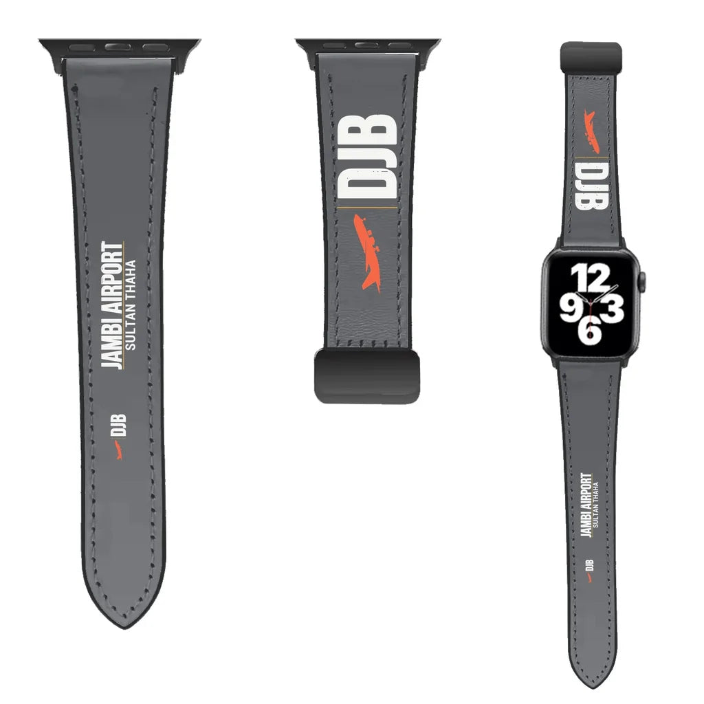 WBV6 | Sultan Thaha Airport DJB | Leather - Gray
