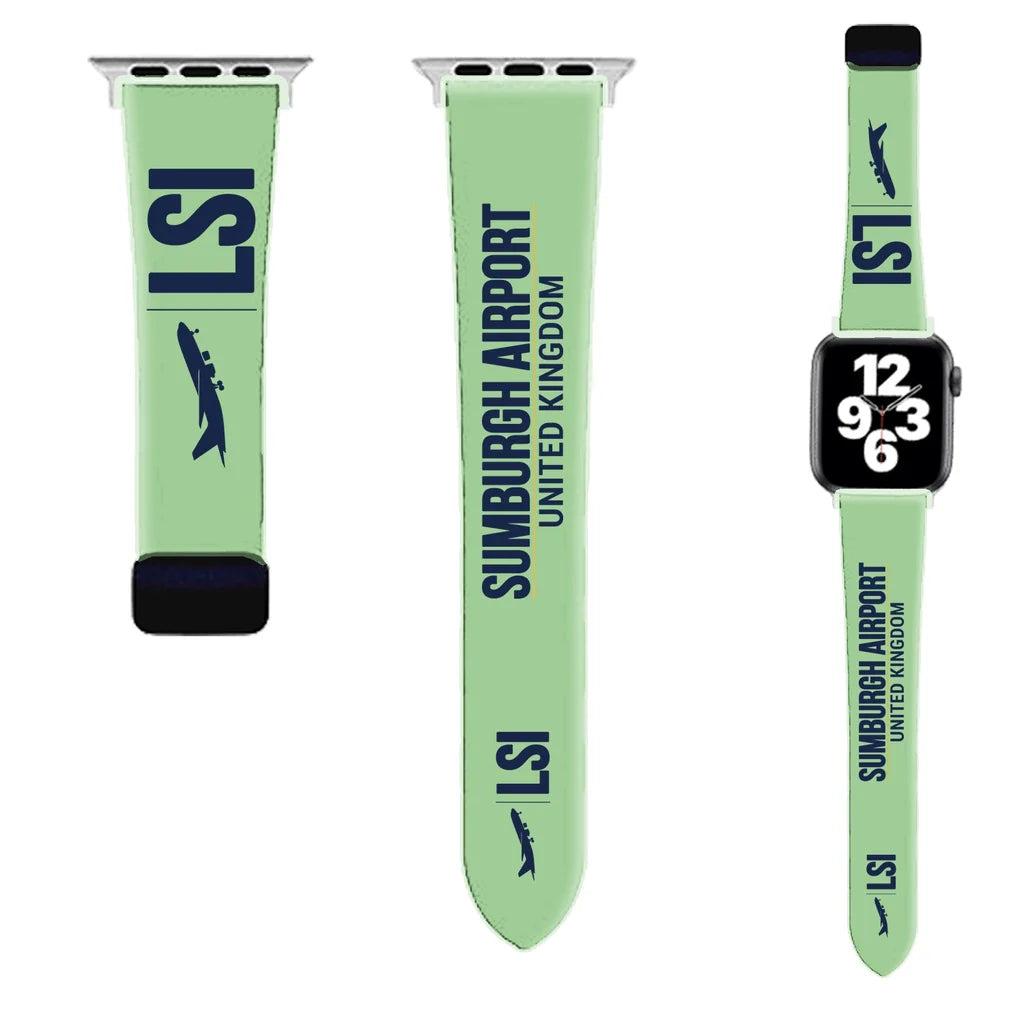 WBV6 | Sumburgh Airport LSI — Shetland | Light Green (Magnetic Band)
