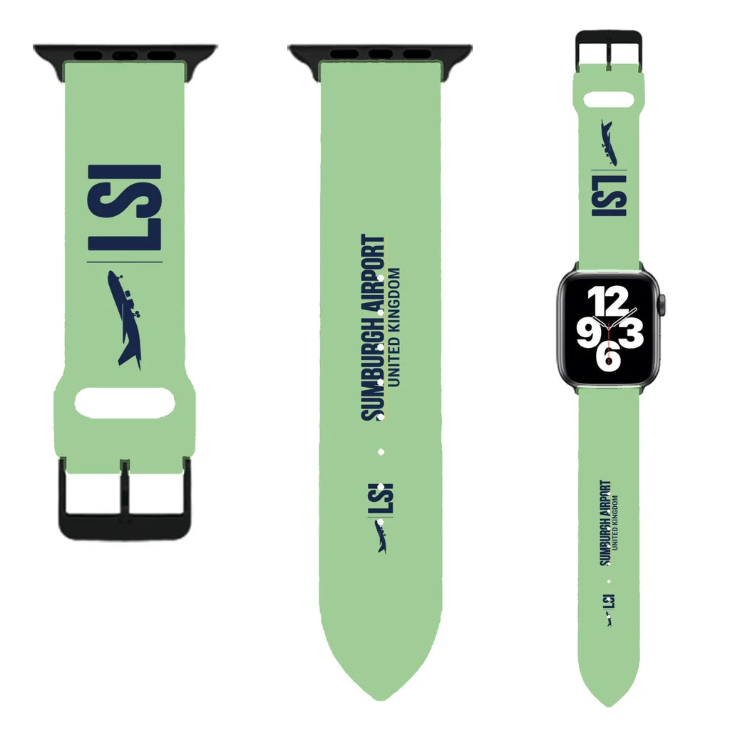 WBV6 | Sumburgh Airport LSI — Shetland | Light Green (Metal Buckle)