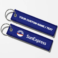 Thumbnail for SunExpress Crew & Staff Tag Key Chains - Blue - Personalized