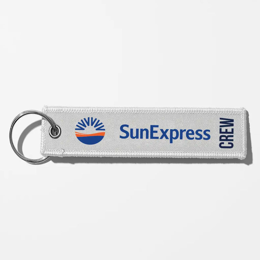 SunExpress Crew & Staff Tag Key Chains - White - Crew