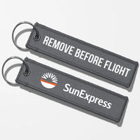 Thumbnail for SunExpress Crew & Staff Tag Key Chains - Gray - Remove Before Flight