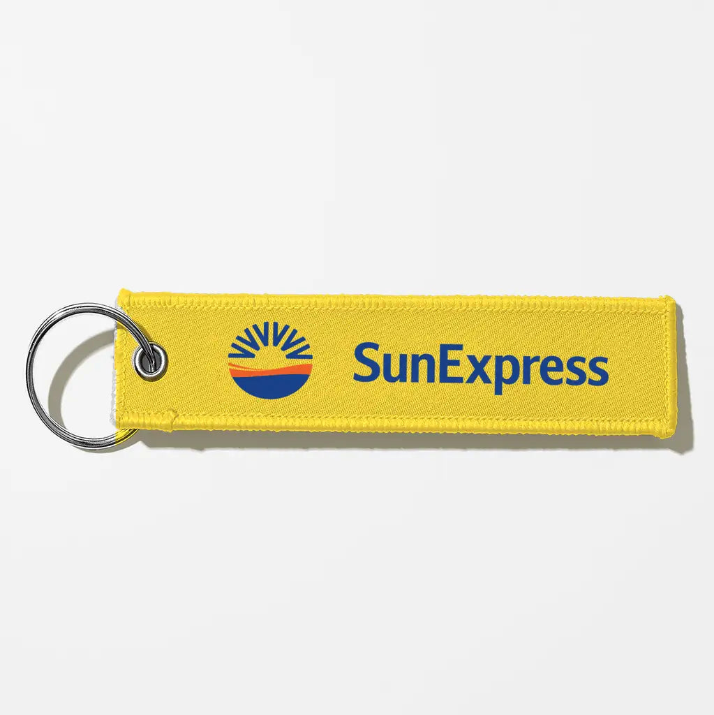 SunExpress Crew & Staff Tag Key Chains - Yellow