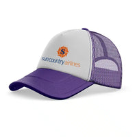 Thumbnail for Sun Country Airlines trucker cap - purple