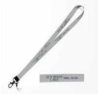 Thumbnail for Sun Moon Lake City Series lanyard - light gray