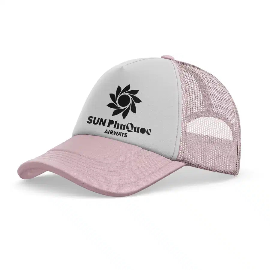 Sun Phu Quoc Airways trucker cap - light pink