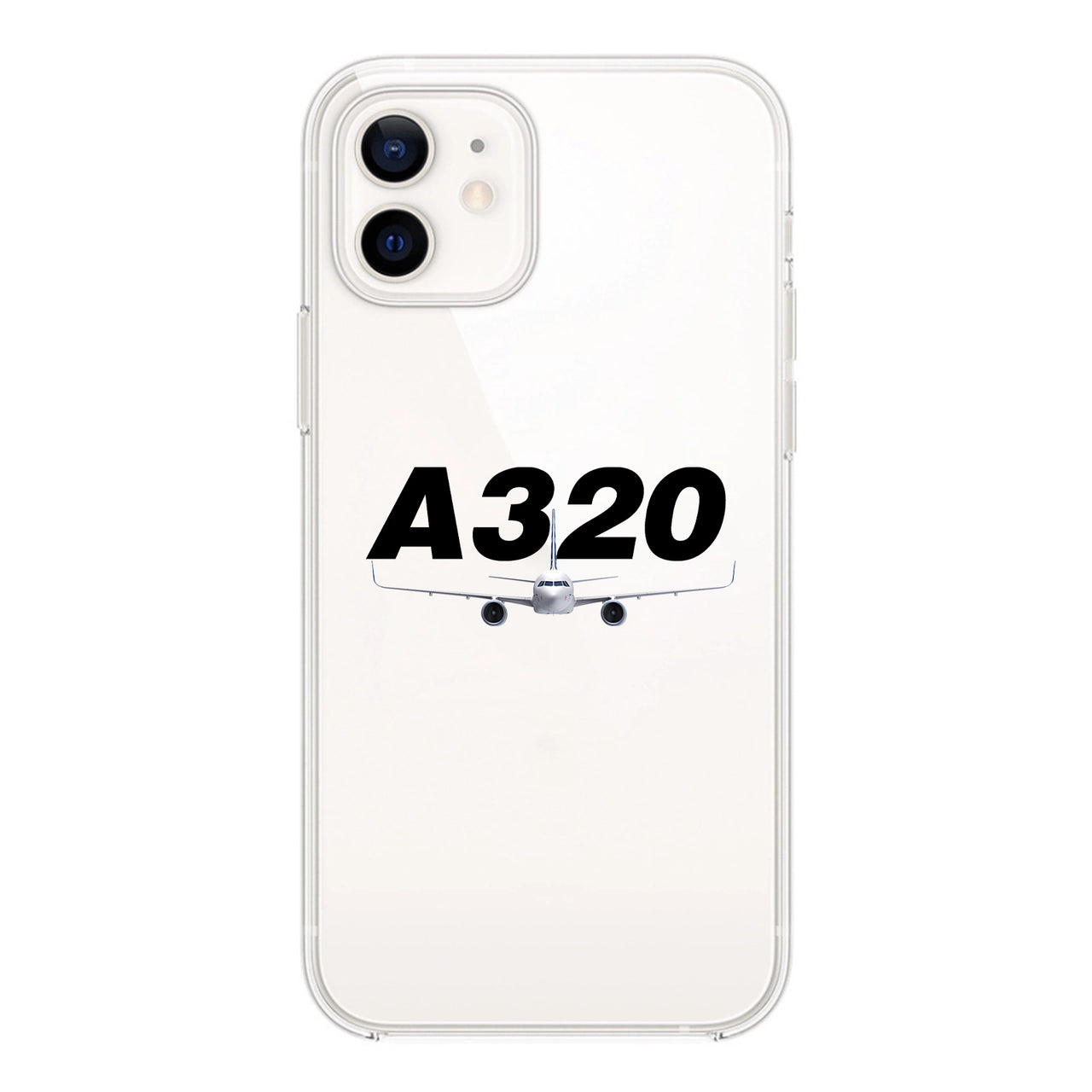 Super Airbus A320 Designed Transparent Silicone iPhone Cases