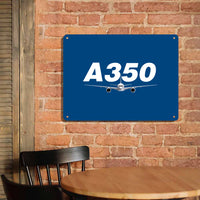Thumbnail for Super Airbus A350 Printed Metal Sign