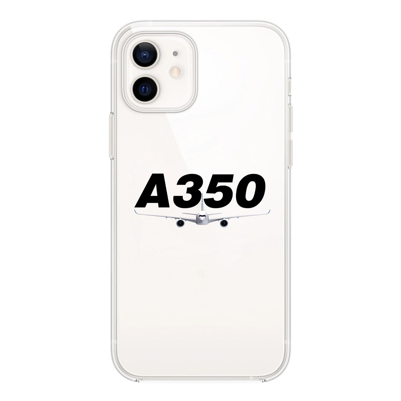 Super Airbus A350 Designed Transparent Silicone iPhone Cases