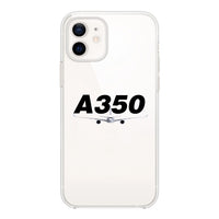 Thumbnail for Super Airbus A350 Designed Transparent Silicone iPhone Cases