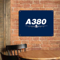 Thumbnail for Super Airbus A380 Printed Metal Sign