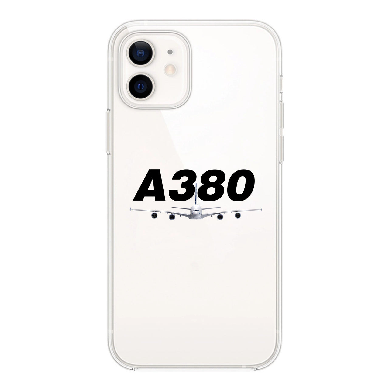 Super Airbus A380 Designed Transparent Silicone iPhone Cases