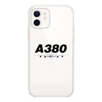 Thumbnail for Super Airbus A380 Designed Transparent Silicone iPhone Cases