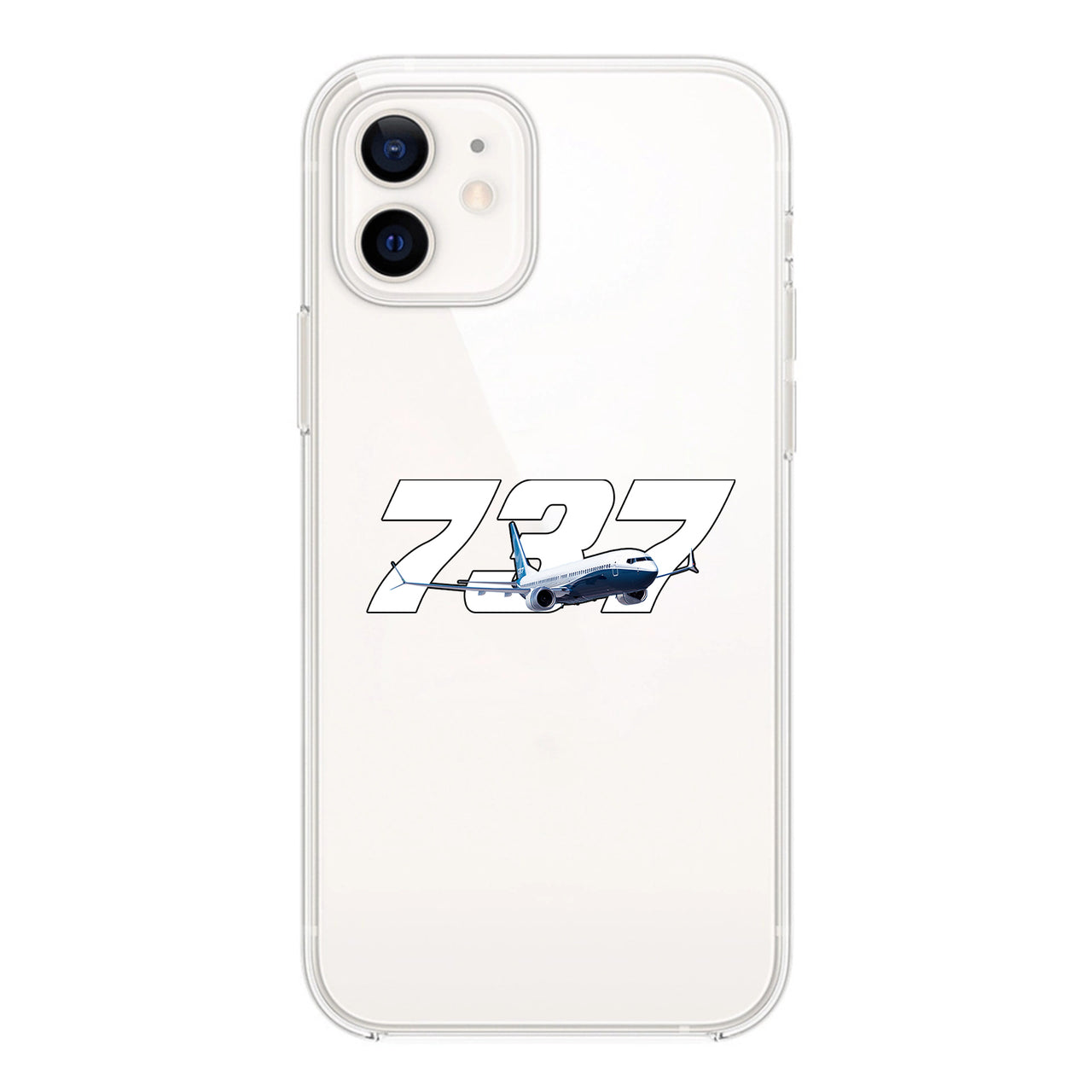 Super Boeing 737 Designed Transparent Silicone iPhone Cases
