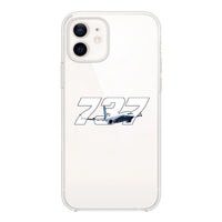 Thumbnail for Super Boeing 737 Designed Transparent Silicone iPhone Cases