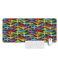Thumbnail for Super Colourful Airplanes Designed Desk Mats