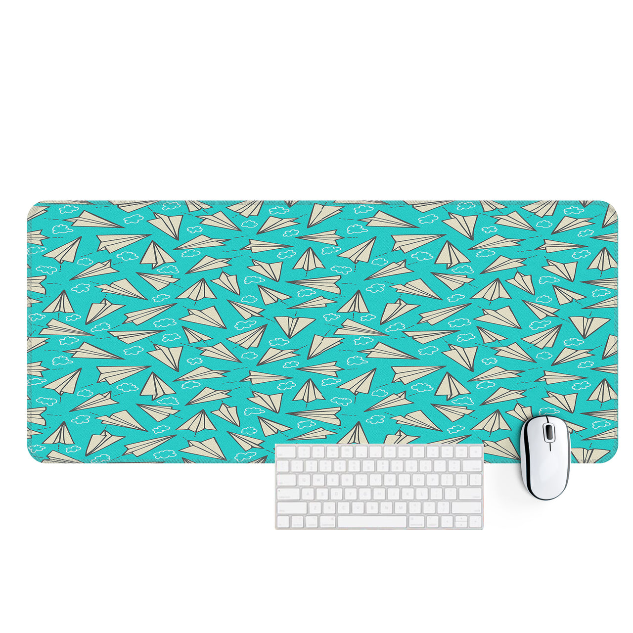 Super Cool Paper Airplanes Designed Desk Mats